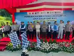 Kapolri Menjelaskan Rincian Penerapan Sistem One Way Nasional di Tol Kalikangkung-Cikampek